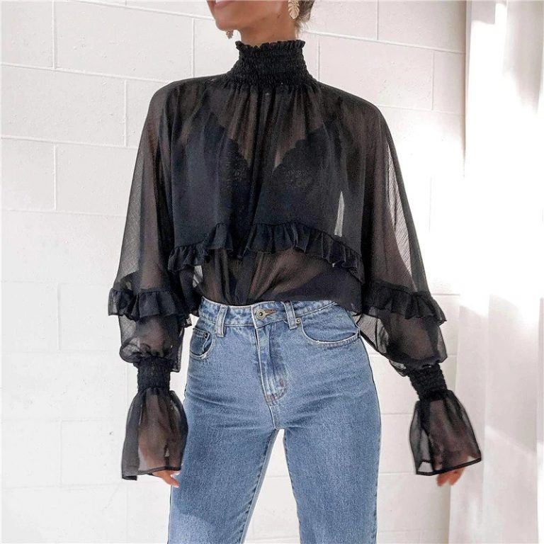 Elegant Perspective Long Sleeve Shirt - Image 11