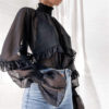 Elegant Perspective Long Sleeve Shirt - Image 13
