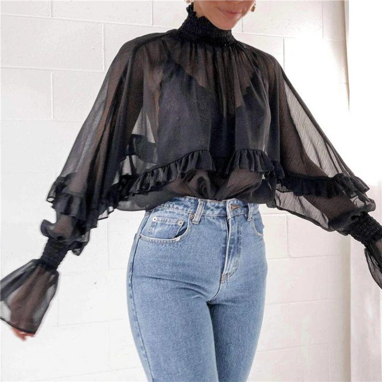 Elegant Perspective Long Sleeve Shirt - Image 14