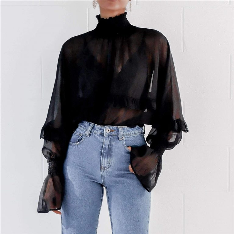 Elegant Perspective Long Sleeve Shirt - Image 15