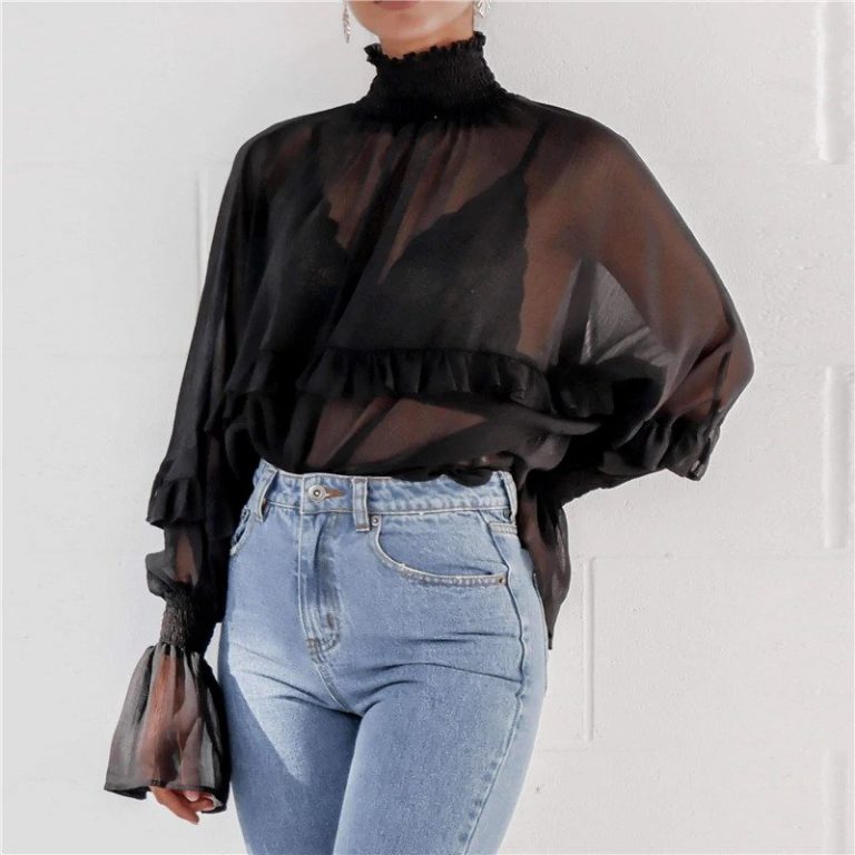 Elegant Perspective Long Sleeve Shirt - Image 16
