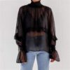 Elegant Perspective Long Sleeve Shirt - Image 17