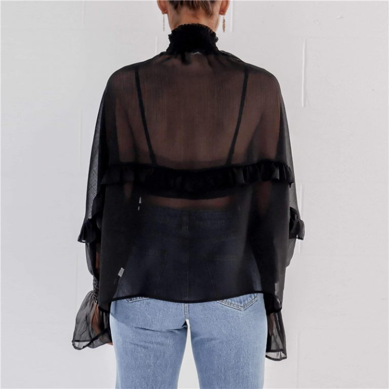 Elegant Perspective Long Sleeve Shirt - Image 18