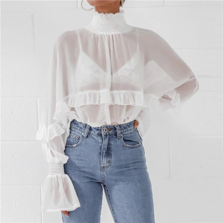 Elegant Perspective Long Sleeve Shirt - Image 2
