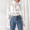 Elegant Perspective Long Sleeve Shirt - Image 5