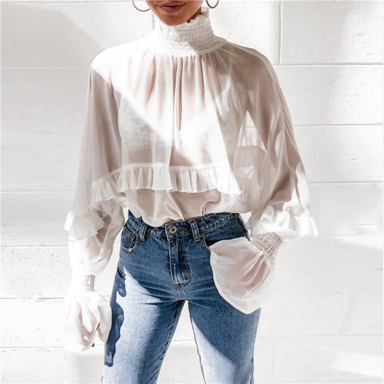 Elegant Perspective Long Sleeve Shirt - Image 6