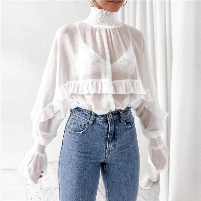 Elegant Perspective Long Sleeve Shirt - Image 7