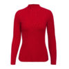 Elegant Slim Fit Turtleneck Elastic Knitted Pullover Sweater - Image 5