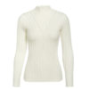 Elegant Slim Fit Turtleneck Elastic Knitted Pullover Sweater - Image 11