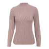 Elegant Slim Fit Turtleneck Elastic Knitted Pullover Sweater - Image 4