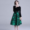 Elegant evening party Floral Vintage short dress - Image 4