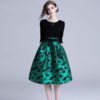 Elegant evening party Floral Vintage short dress - Image 6