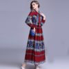 Fashion Bow Pleated Maxi dress - Image 2