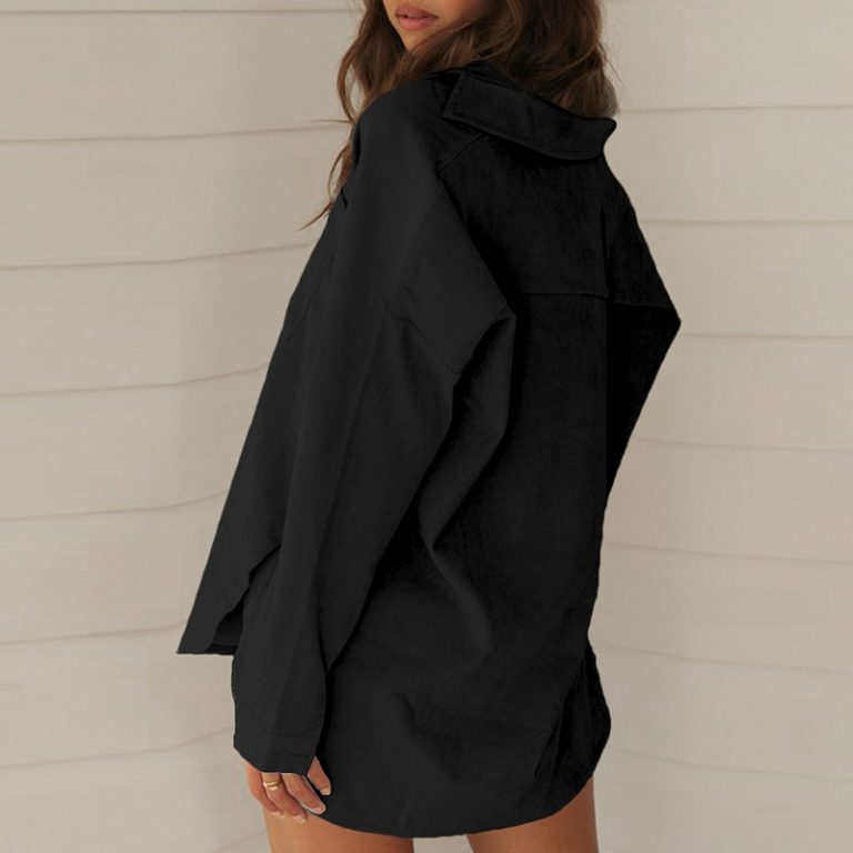 Fashion Long Sleeve Button Casual Shirt - Image 5