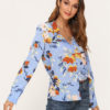 Fashion Turn-down Collar Long Sleeve Blouse - Image 11