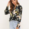 Fashion Turn-down Collar Long Sleeve Blouse - Image 4