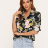 Fashion Turn-down Collar Long Sleeve Blouse - Image 5