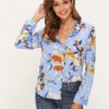 Fashion Turn-down Collar Long Sleeve Blouse - Image 8