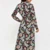 Floral Print Long Sleeve Vintage Casual Dress - Image 8