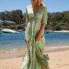 Floral Print Oversized Long Dress