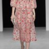 High Quality Mesh Flowers Embroidery Dress - Image 3
