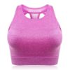 Hollow Out Beauty Back Quick Drying Shockproof Yoga Sports Bra - Image 8