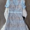 Hollow Out Lace Mini Party Dress - Image 4