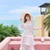 Hollow Out Tiered Ruffles Party Dress - Image 2