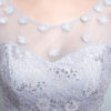 Homecoming Lace Short Bow Sash Cocktail Party Dress - Image 6