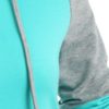Kangaroo Pocket Armhole Two Tone Hoodie - Image 3