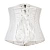 Lace Front Zipper Underbust Warmth Waist Corset Bustiers - Image 4
