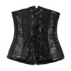 Lace Front Zipper Underbust Warmth Waist Corset Bustiers - Image 8