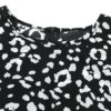 Leopard Print Elegant Bow Plus Size Dress - Image 6