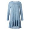Long Sleeve Beach Mini Casual Boho Dress - Image 6