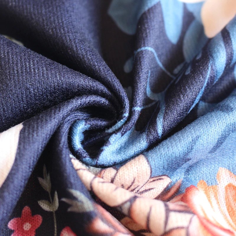 Long Sleeve Floral Printed Cardigan Sweater - Image 8