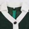 Long Sleeves V Neck Rockabilly Dress - Image 3