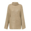 Casual Loose Oversize Striped Street-wear turtleneck knitted sweater - Image 6