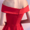 Off The Shoulder Short Homecoming Dress Knee Length Party Dress - Image 9
