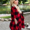Patchwork Long Sleeve Elegant Sweater Coat - Image 2