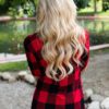 Patchwork Long Sleeve Elegant Sweater Coat - Image 3