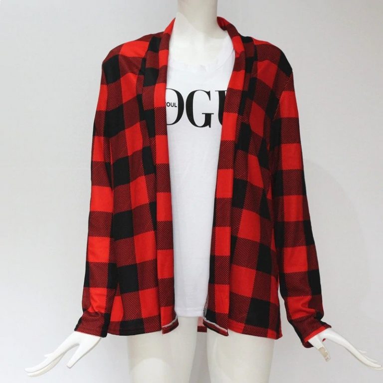Patchwork Long Sleeve Elegant Sweater Coat - Image 4