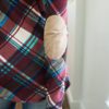 Patchwork Long Sleeve Elegant Sweater Coat - Image 8
