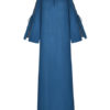Plunging Boho Knotted Cold Shoulder Dress - Image 5