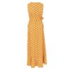 Plus Size Dot Sleeveless V Neck Ruffles Dress - Image 8
