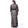 Plus size Elegant lace long Maxi Dress - Image 6