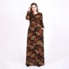 Plus size Vintage vestidos maxi long dress
