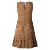 Polka Dot Ruffles O Neck Sexy Dress - Image 13