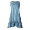 Polka Dot Ruffles O Neck Sexy Dress - Image 8