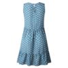 Polka Dot Ruffles O Neck Sexy Dress - Image 9