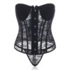 Push Up Translucent  Body Shaping Shapewear With Breast Cup - Image 4